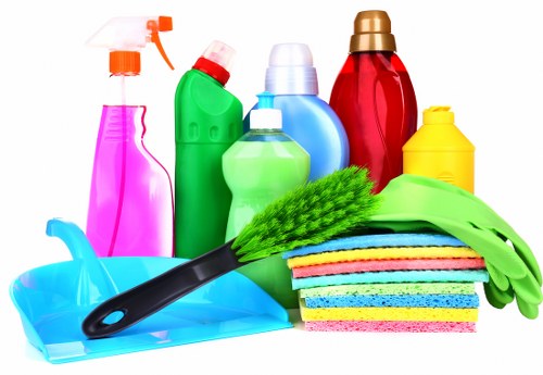 Kitchen and bathroom house cleaning focus areas