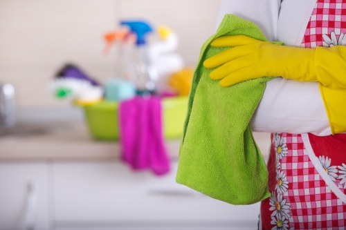 Baking soda being applied to a mattress for odor removal