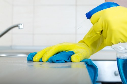 Recycling and sustainability operations supporting local waste separation